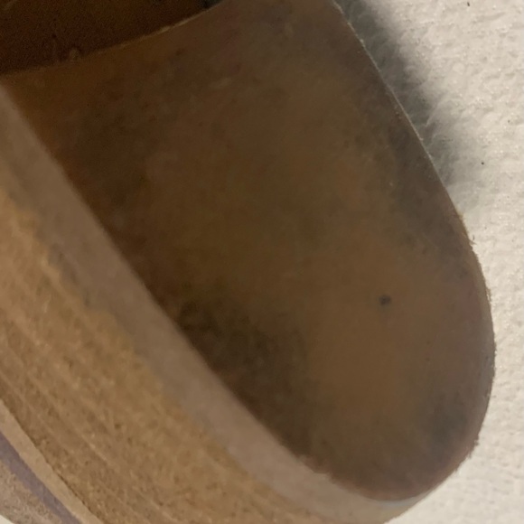 Sam Edelman Palmer G5986L8 Distressed Leather Womens Size 6 Putty Ankle Booties - Picture 9 of 11